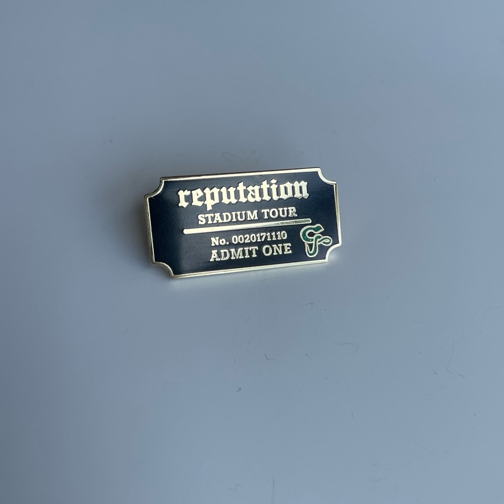 Reputation Ticket Enamel Pin - Picture 2 of 3